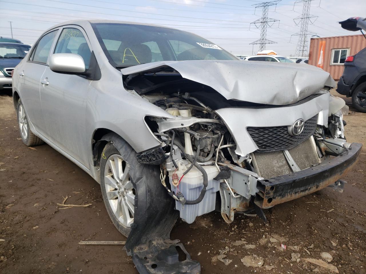 TOYOTA COROLLA BA 2010 with VIN 2T1BU4EE7AC287241 - Photo from auction
