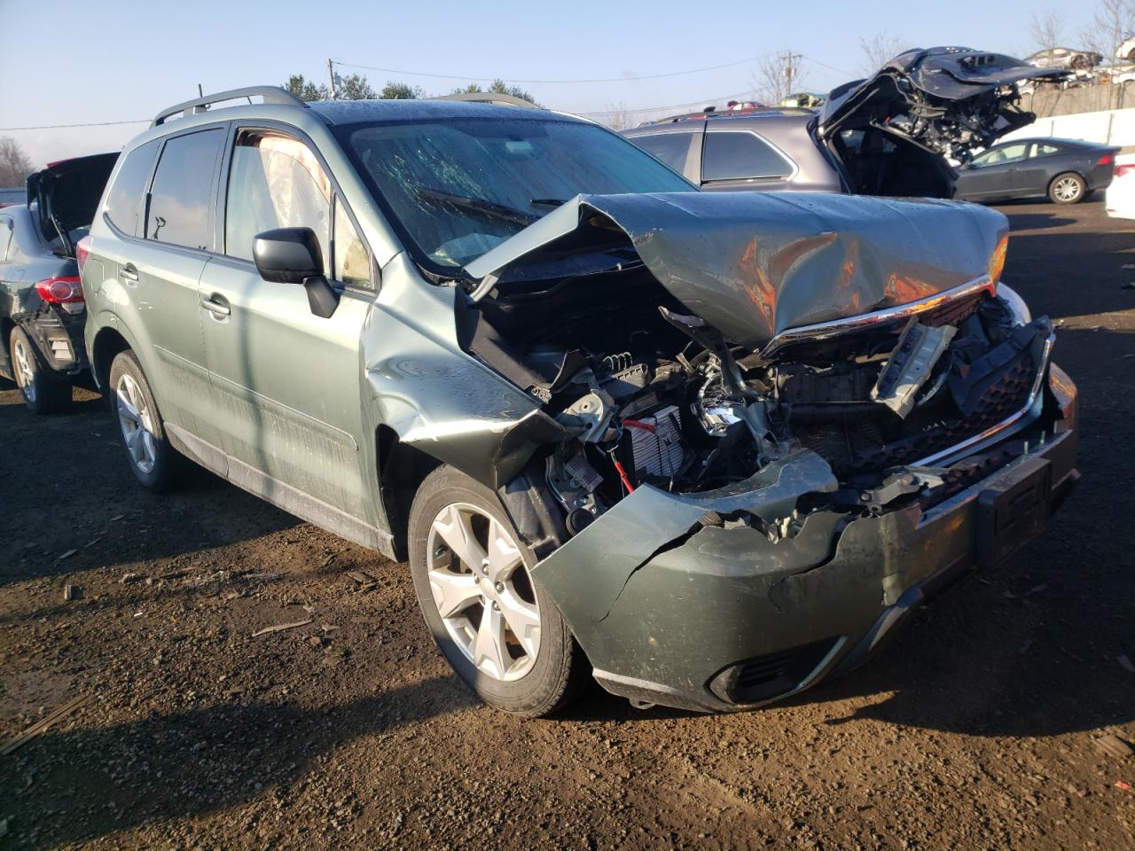 SUBARU FORESTER 2 2015 with VIN JF2SJABCXFH545394 - Photo from auction