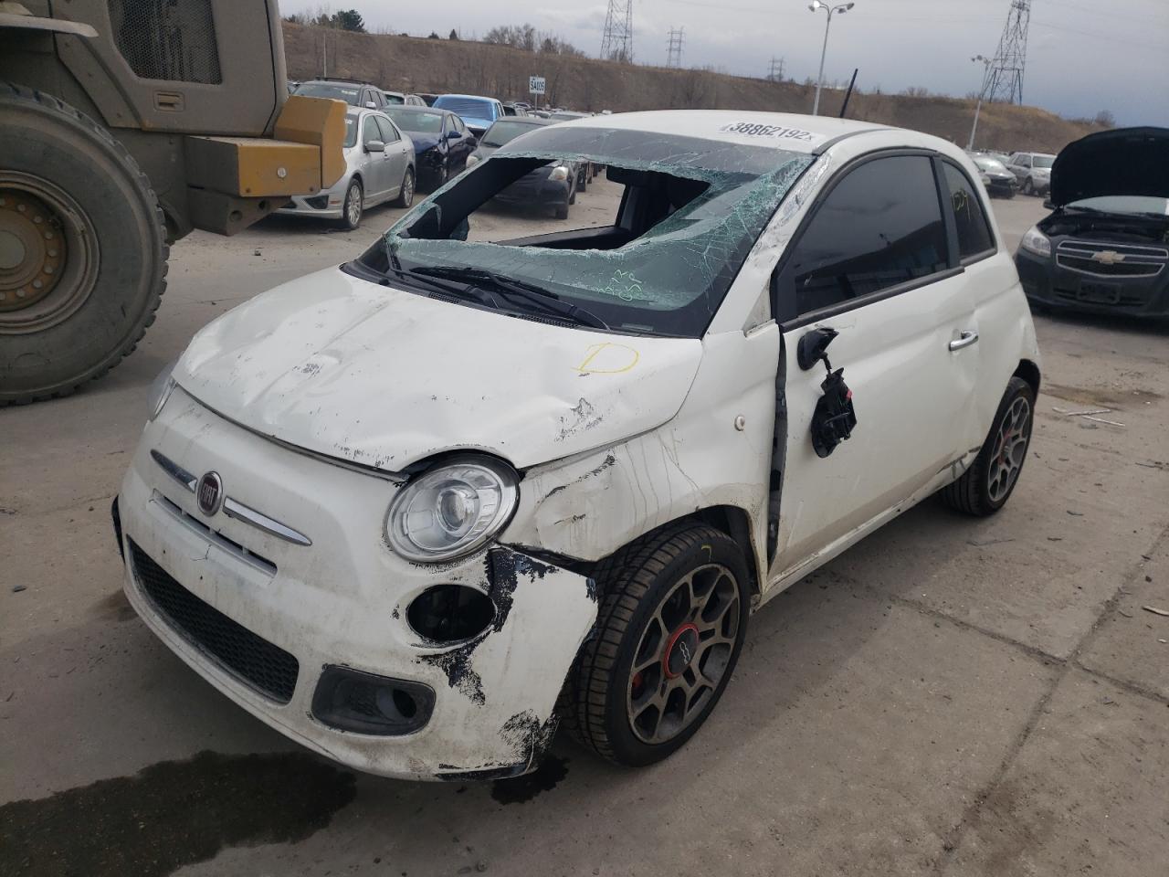 Photo 2 from auction – 2013 FIAT 500 SPORT with VIN 3C3CFFBRXDT640319