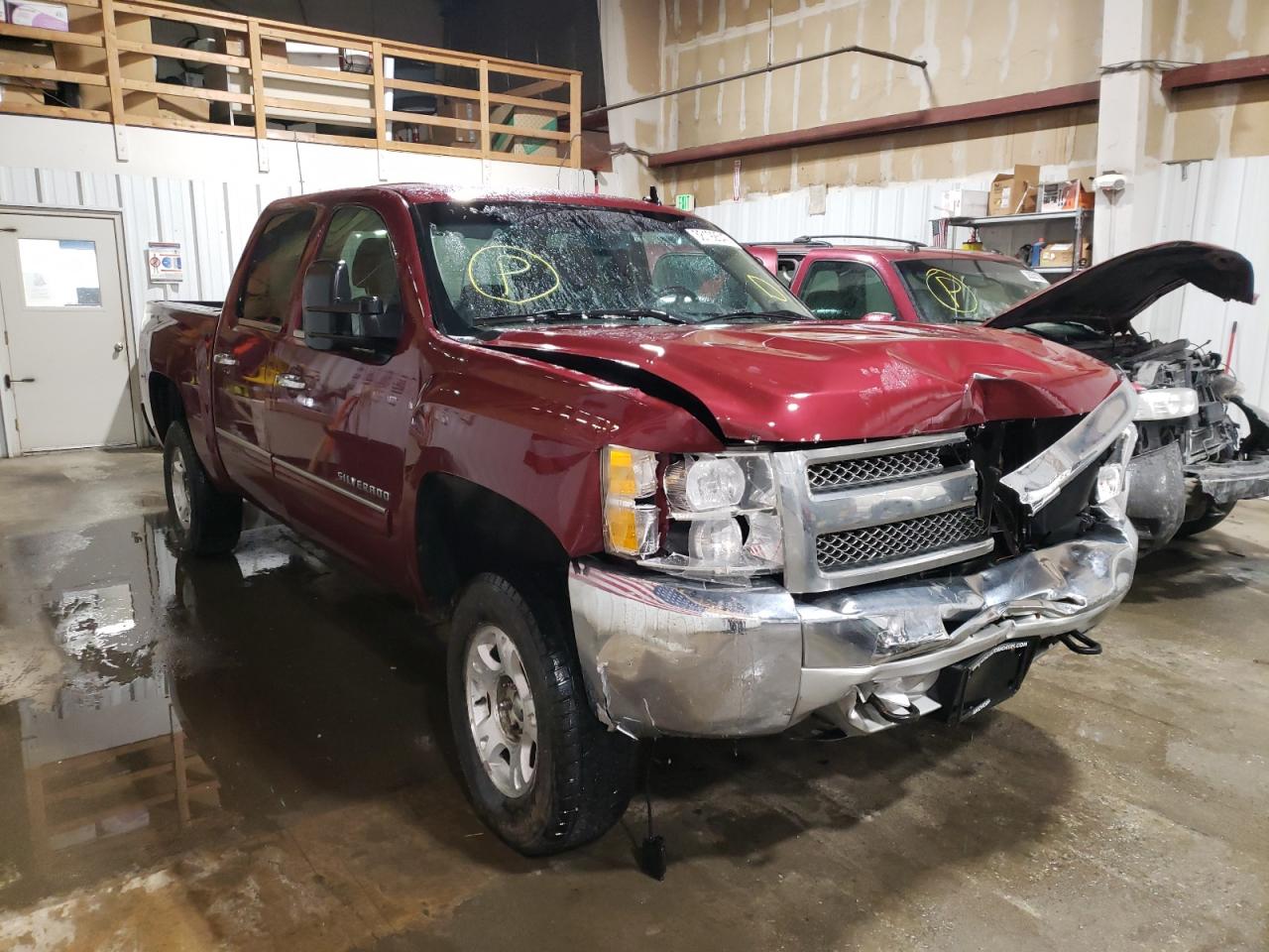CHEVROLET SILVERADO 2013 with VIN 3GCPKSE74DG253933 - Photo from auction