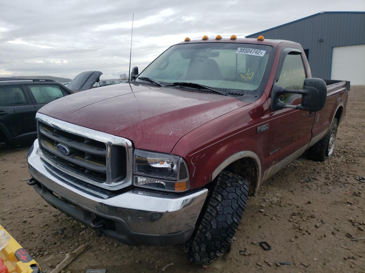 Photo 2 from auction – 2000 FORD F350 SRW S with VIN 1FTSF31F5YEC79360