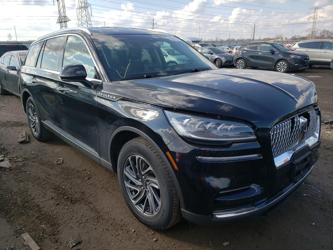 LINCOLN AVIATOR 2022 with VIN 5LM5J0XC2NGL01721 - Photo from auction