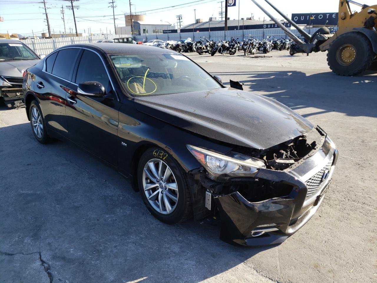 Photo 1 from auction – 2016 INFINITI Q50 BASE with VIN JN1CV7AP0GM200675