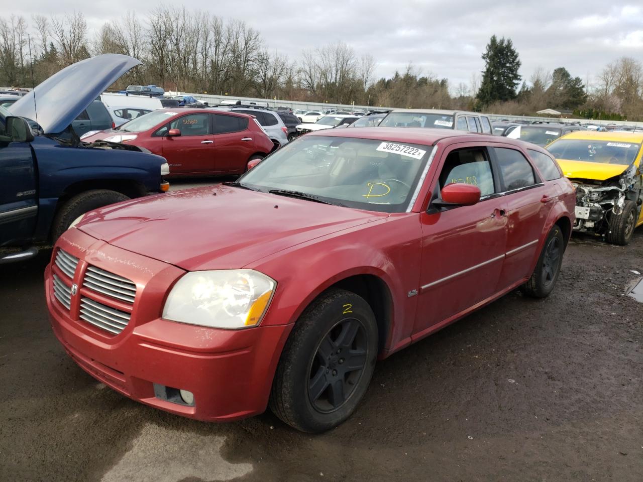 Photo 2 from auction – 2007 DODGE MAGNUM SXT with VIN 2D4FV47V97H712228