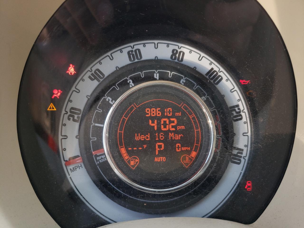 Photo 8 from auction – 2012 FIAT 500 POP with VIN 3C3CFFAR9CT296062