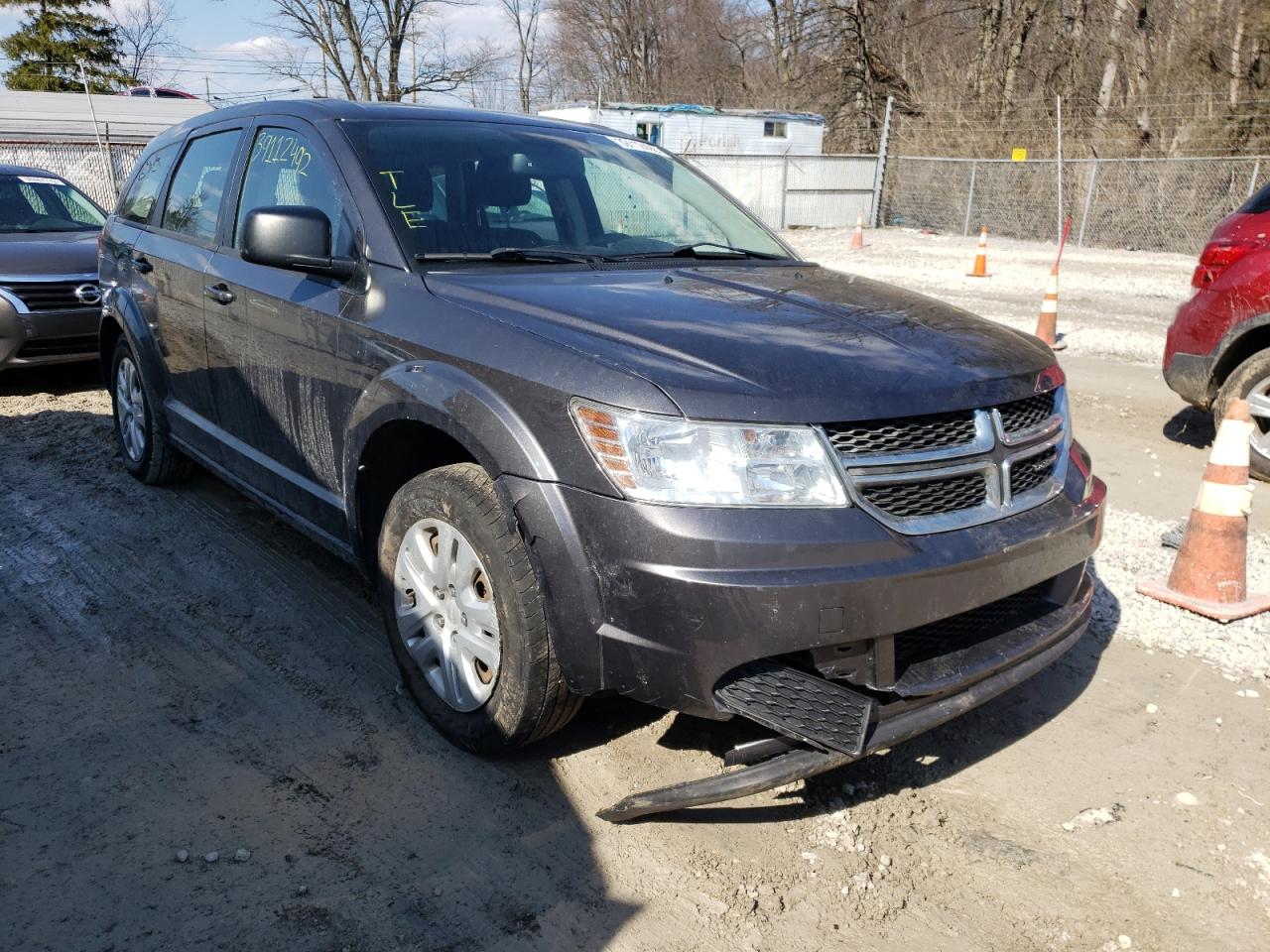 DODGE JOURNEY SE 2015 с VIN 3C4PDCAB0FT661639 - Фото с аукциона