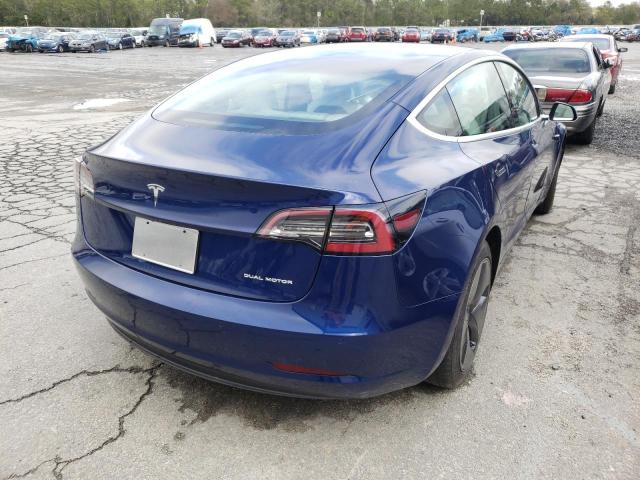 Photo 4 from auction – 2020 TESLA MODEL 3 with VIN 5YJ3E1EB8LF801635