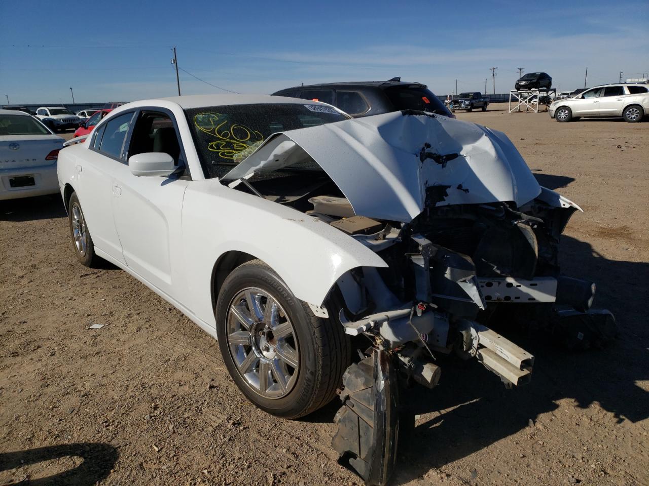 DODGE CHARGER SE 2012 with VIN 2C3CDXBG8CH301768 - Photo from auction