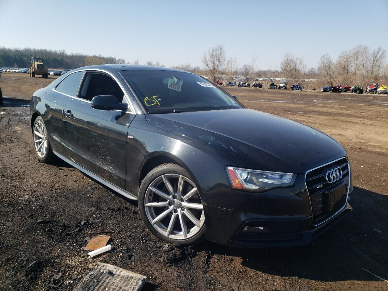 AUDI A5 PREMIUM 2015 with VIN WAUMFAFR3FA062424 - Photo from auction