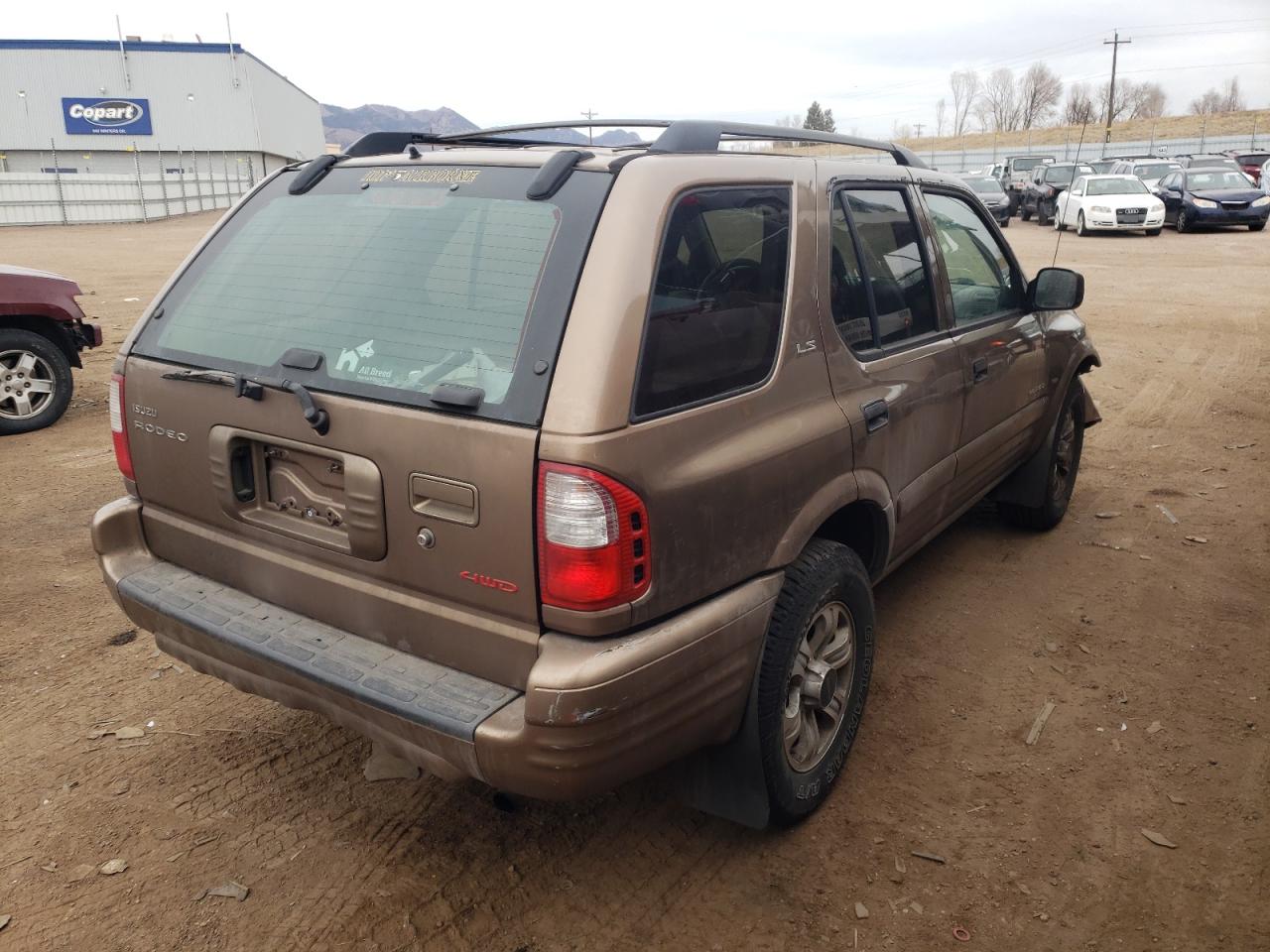 Photo 4 from auction – 2001 ISUZU RODEO S with VIN 4S2DM58W114362932