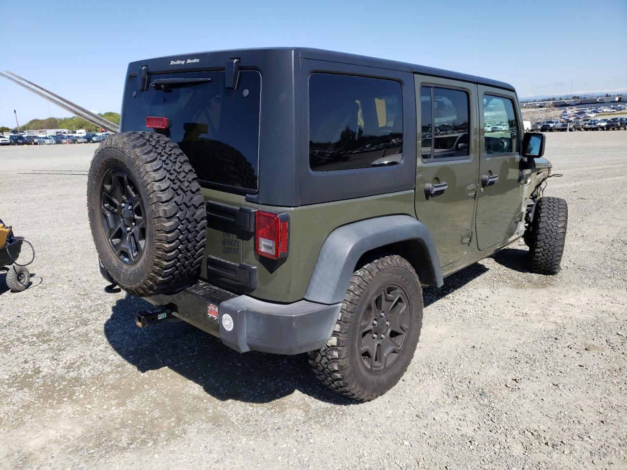 Photo 4 from auction – 2016 JEEP WRANGLER U with VIN 1C4BJWDG8GL108536