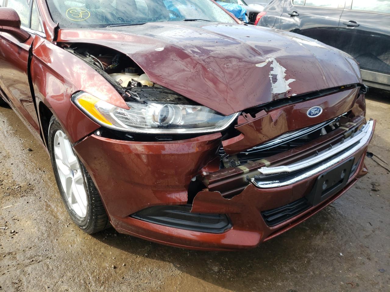 Photo 9 from auction – 2016 FORD FUSION SE with VIN 3FA6P0HD8GR312449