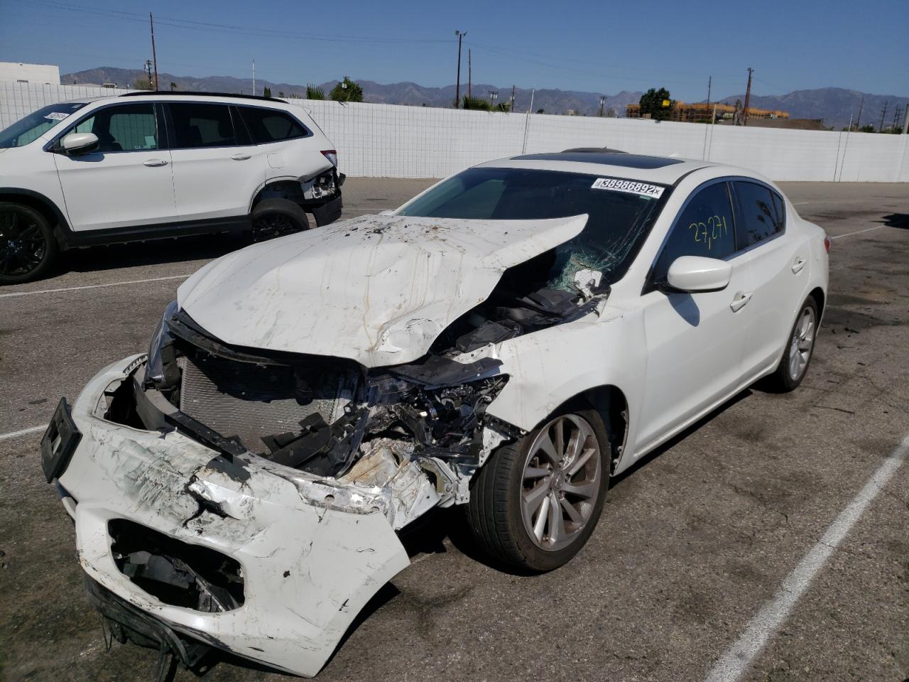 Photo 2 from auction – 2018 ACURA ILX BASE W with VIN 19UDE2F38JA004200