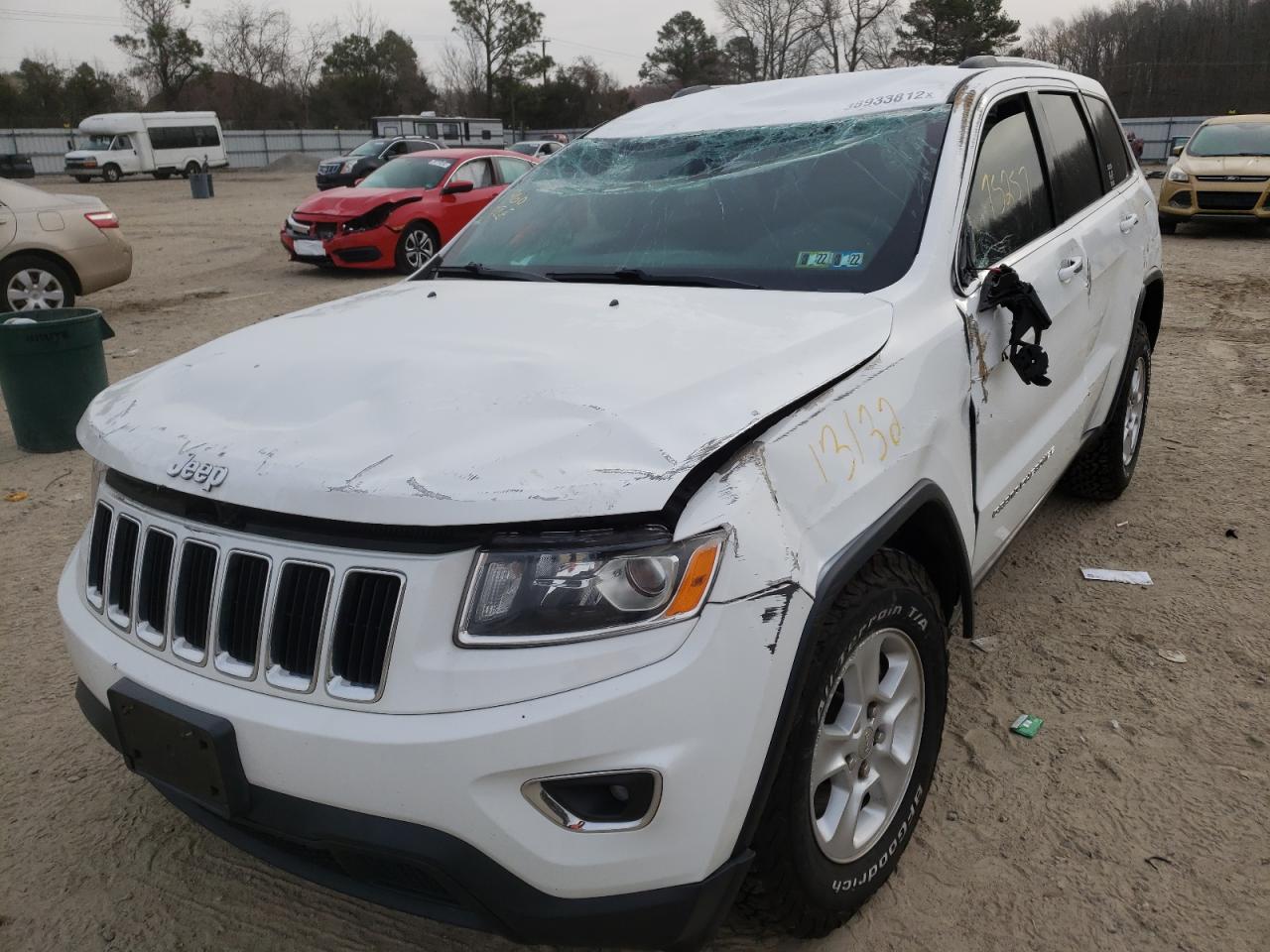 Photo 2 from auction – 2016 JEEP GRAND CHER with VIN 1C4RJFAG2GC332632