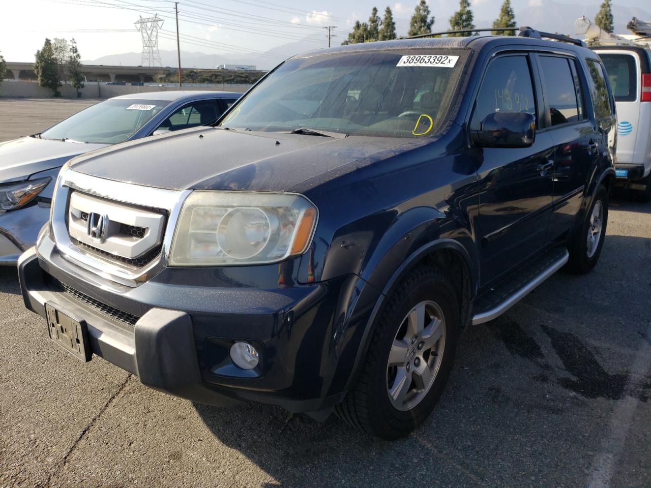 Photo 2 from auction – 2009 HONDA PILOT EX with VIN 5FNYF38469B014185