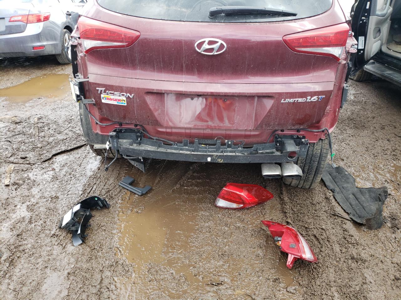 Photo 9 from auction – 2016 HYUNDAI TUCSON LIM with VIN KM8J33A21GU151604