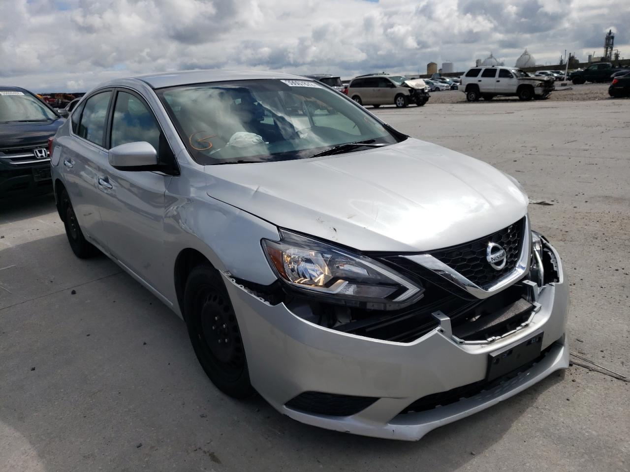 NISSAN SENTRA S 2016 with VIN 3N1AB7AP3GL652520 - Photo from auction