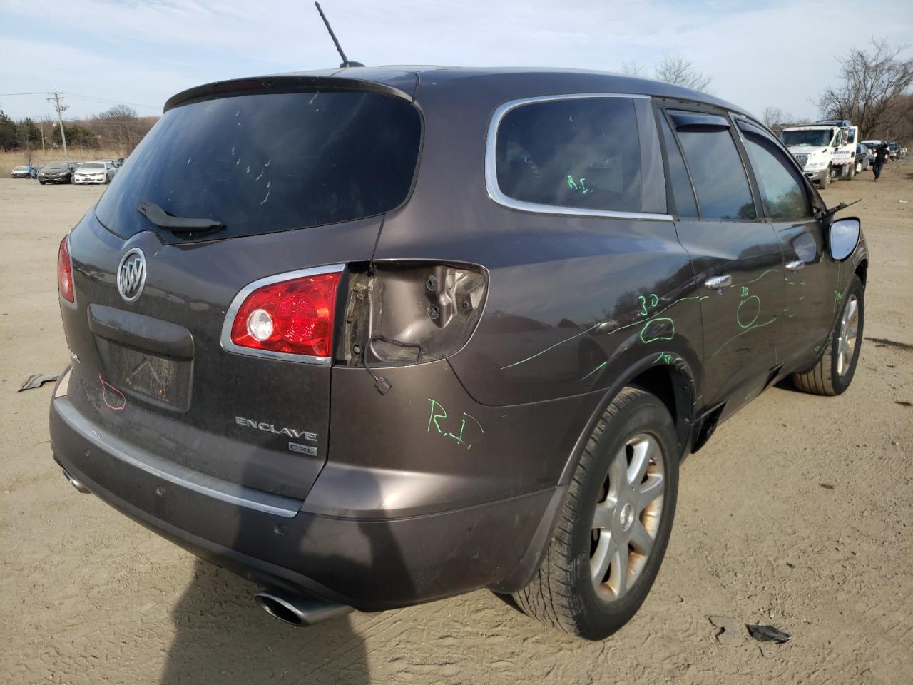 Photo 4 from auction – 2008 BUICK ENCLAVE CX with VIN 5GAEV23748J123545