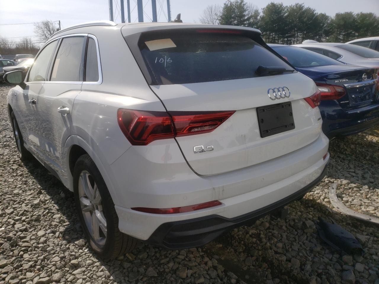 Photo 3 from auction – 2021 AUDI Q3 PREMIUM with VIN WA1EECF36M1019561