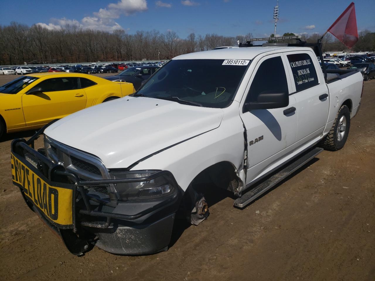 Photo 2 from auction – 2010 DODGE RAM 1500 with VIN 1D7RB1CP7AS244921