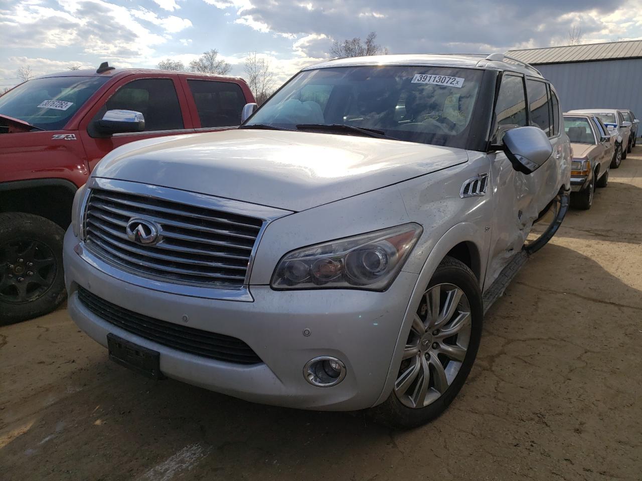 Photo 2 from auction – 2014 INFINITI QX80 with VIN JN8AZ2NF8E9556096