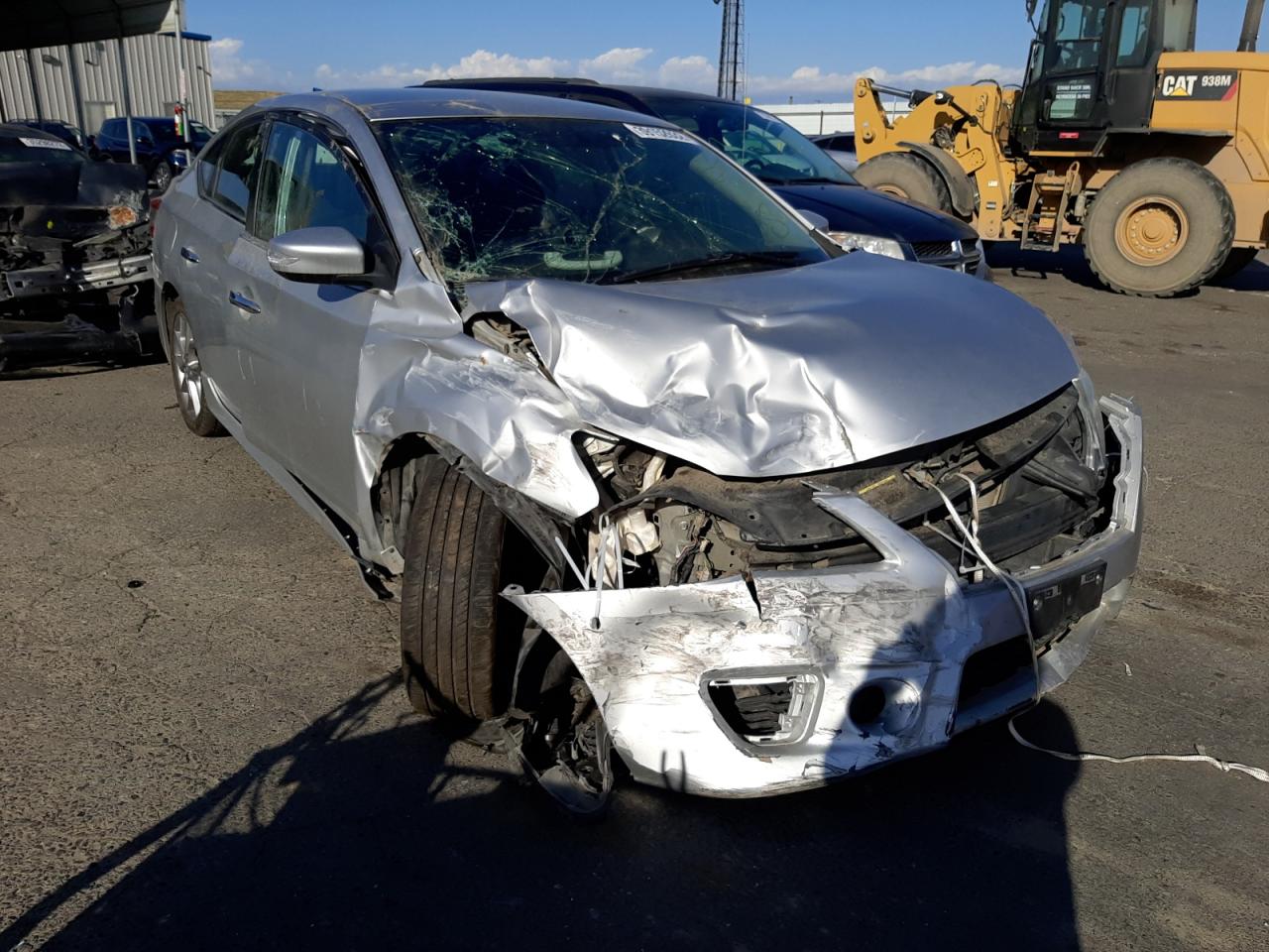 NISSAN SENTRA S 2015 with VIN 3N1AB7AP0FY228570 - Photo from auction