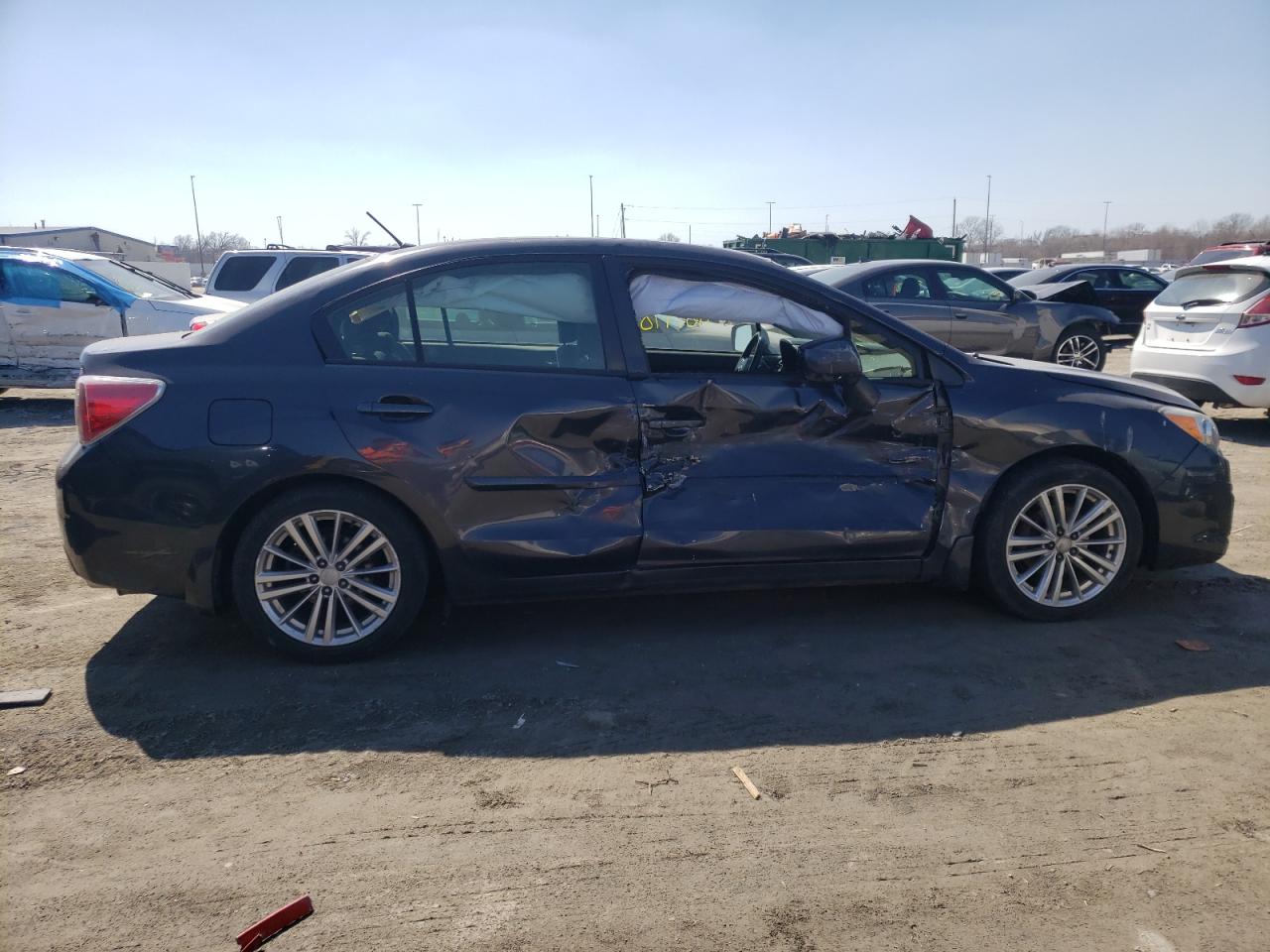 Photo 9 from auction – 2014 SUBARU IMPREZA PR with VIN JF1GJAD60EH020201