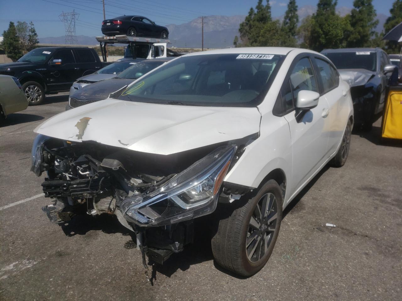 Photo 2 from auction – 2021 NISSAN VERSA SV with VIN 3N1CN8EV3ML879913