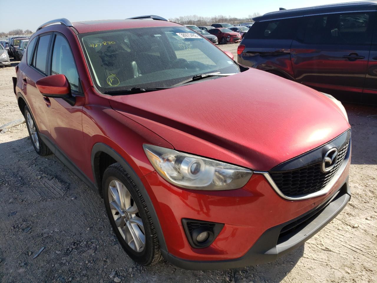 MAZDA CX-5 GT 2014 with VIN JM3KE2DY9E0427830 - Photo from auction