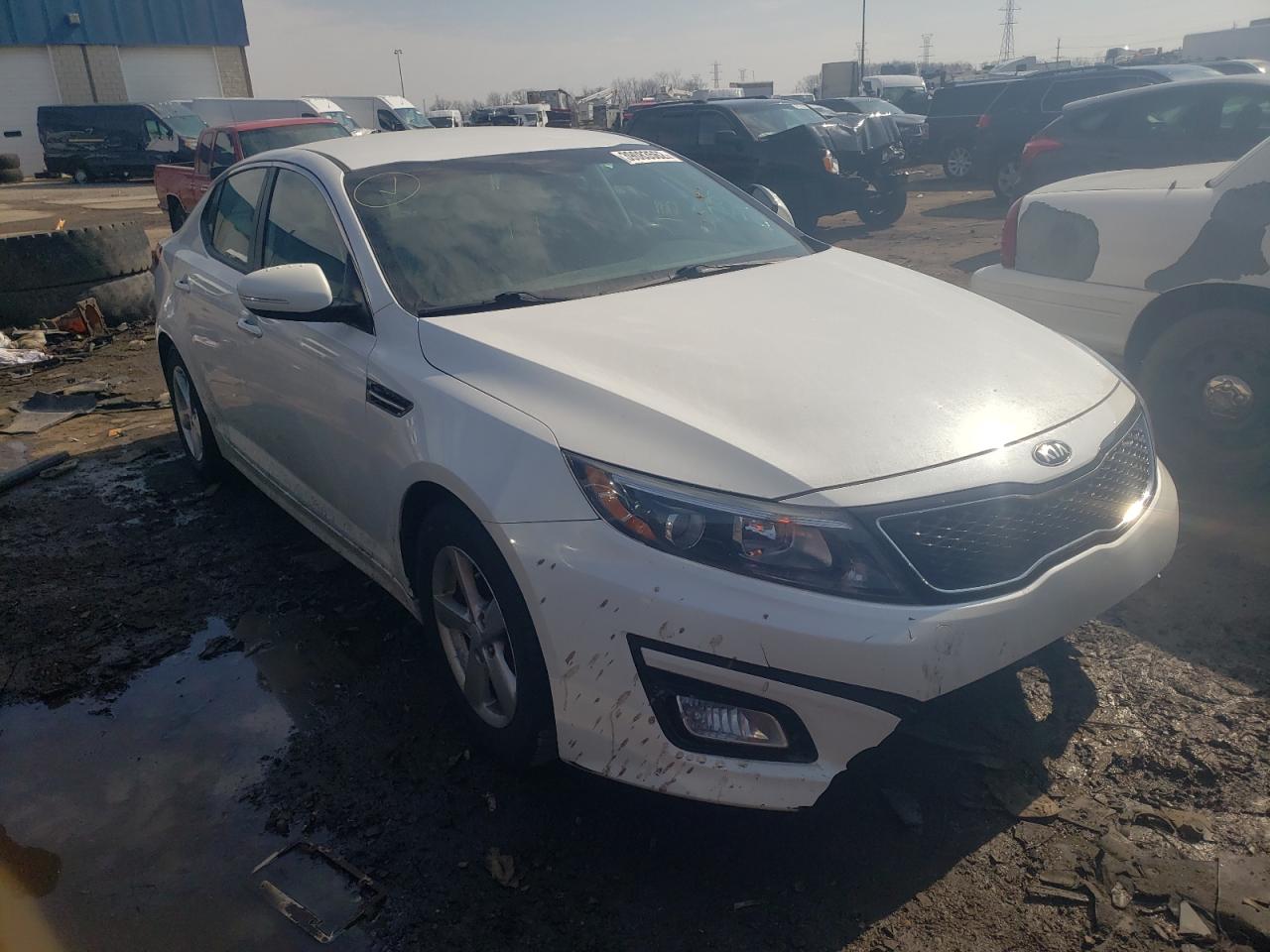 KIA OPTIMA LX 2015 with VIN KNAGM4A7XF5649027 - Photo from auction