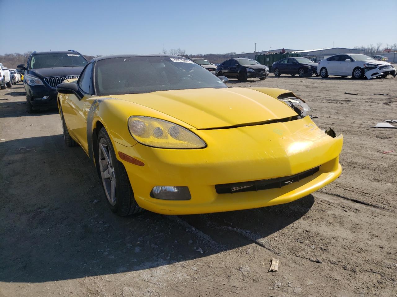 CHEVROLET CORVETTE 2007 with VIN 1G1YY25U975125085 - Photo from auction