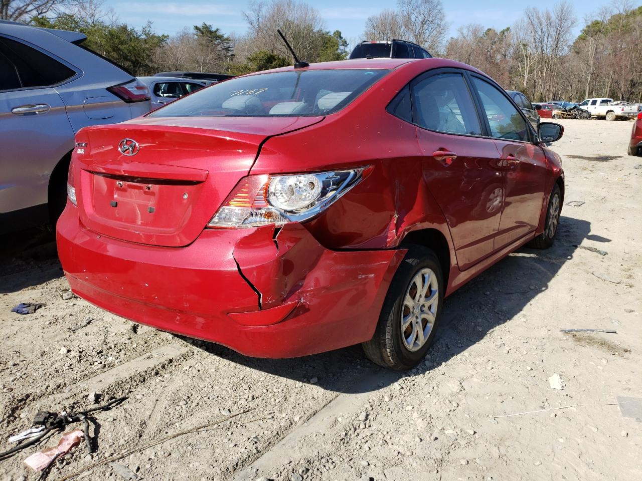 Photo 4 from auction – 2013 HYUNDAI ACCENT GLS with VIN KMHCT4AE7DU439387