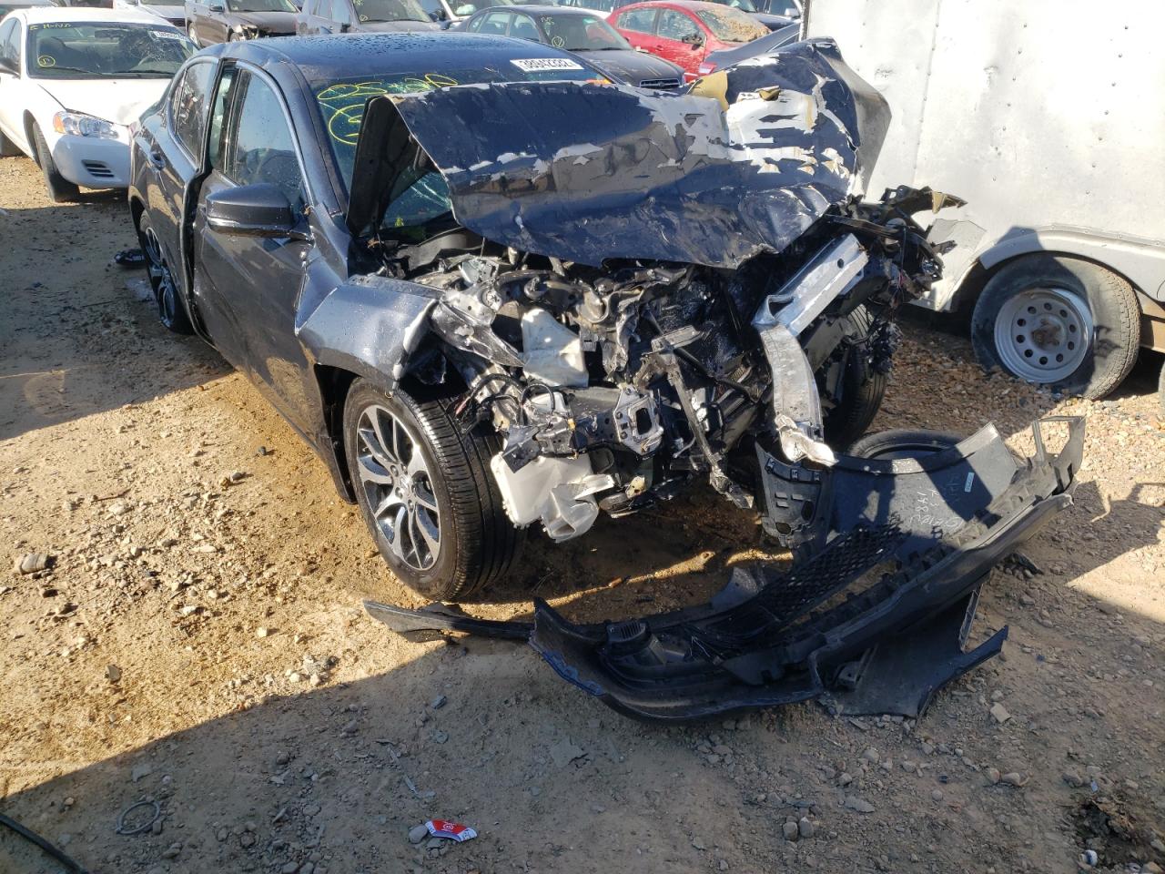 ACURA TLX TECH 2015 with VIN 19UUB1F50FA024985 - Photo from auction
