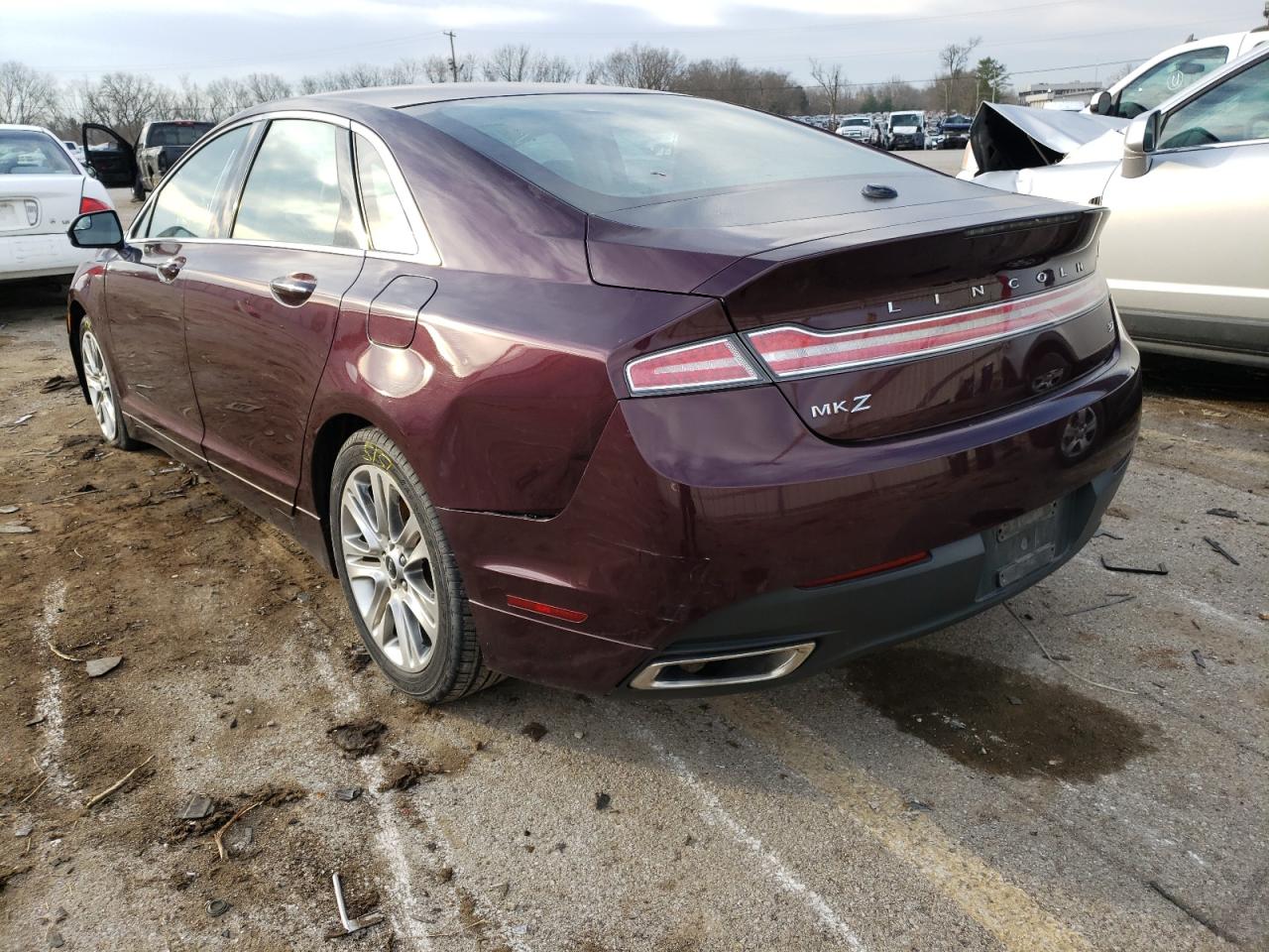 Photo 3 from auction – 2013 LINCOLN MKZ with VIN 3LN6L2GK7DR816192