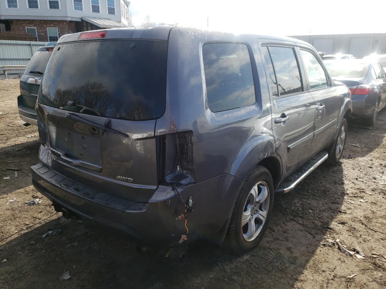 Photo 4 from auction – 2014 HONDA PILOT EXL with VIN 5FNYF4H5XEB015865