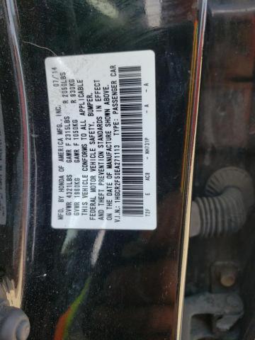 Photo 10 from auction – 2014 HONDA ACCORD with VIN 1HGCR2F50EA271113