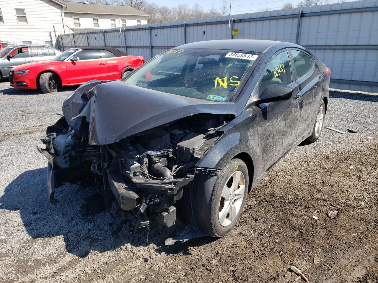 Photo 2 from auction – 2012 HYUNDAI ELANTRA GL with VIN 5NPDH4AE2CH089010