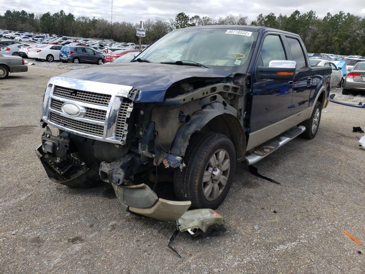 Photo 2 from auction – 2009 FORD F150 SUPER with VIN 1FTPW12V99FB16013
