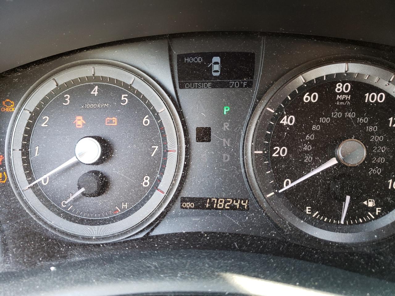 Photo 8 from auction – 2007 LEXUS ES 350 with VIN JTHBJ46G772152260