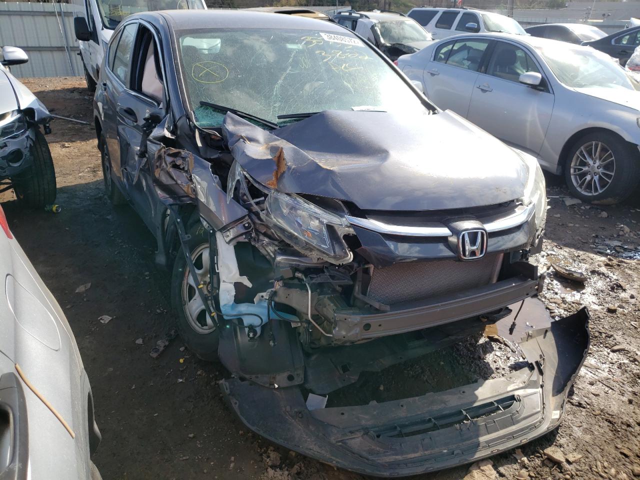 Photo 9 from auction – 2016 HONDA CR-V LX with VIN 2HKRM4H30GH626677