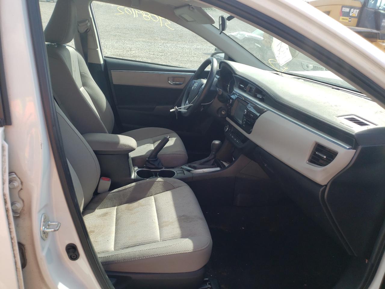Photo 5 from auction – 2015 TOYOTA COROLLA L with VIN 2T1BURHE1FC410192