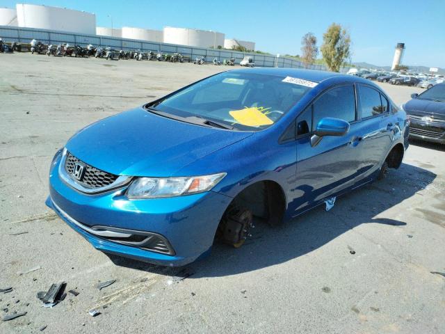 Photo 2 from auction – 2015 HONDA CIVIC LX with VIN 19XFB2F54FE220602