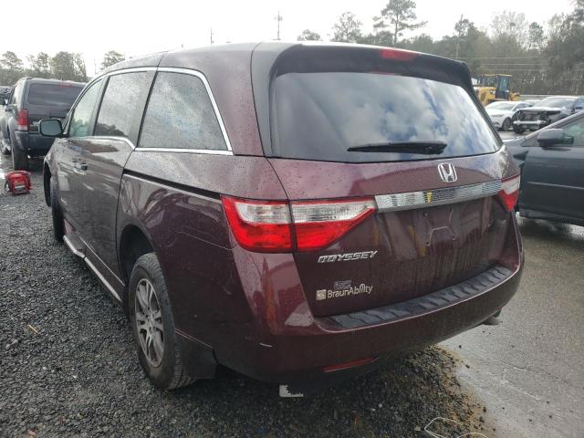 Photo 3 from auction – 2011 HONDA ODYSSEY EX with VIN 5FNRL5H67BB075173