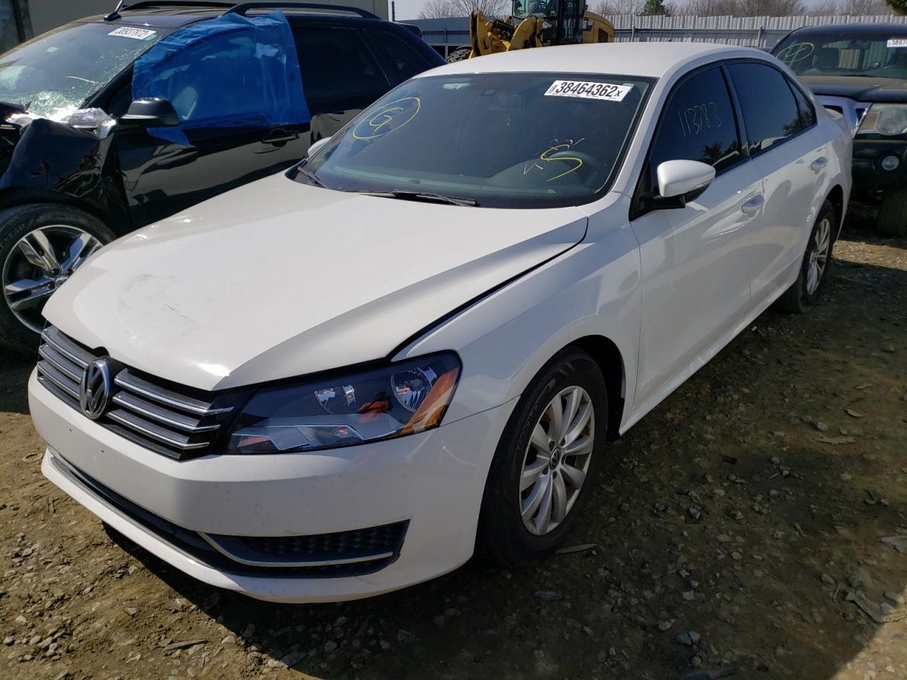 Photo 2 from auction – 2012 VOLKSWAGEN PASSAT S with VIN 1VWAP7A34CC014713