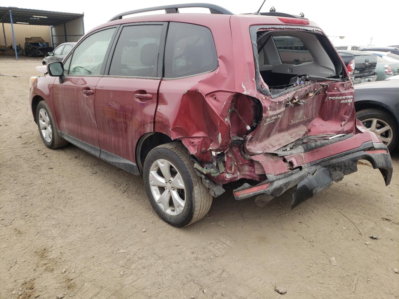 Photo 3 from auction – 2015 SUBARU FORESTER 2 with VIN JF2SJADC3FH451791