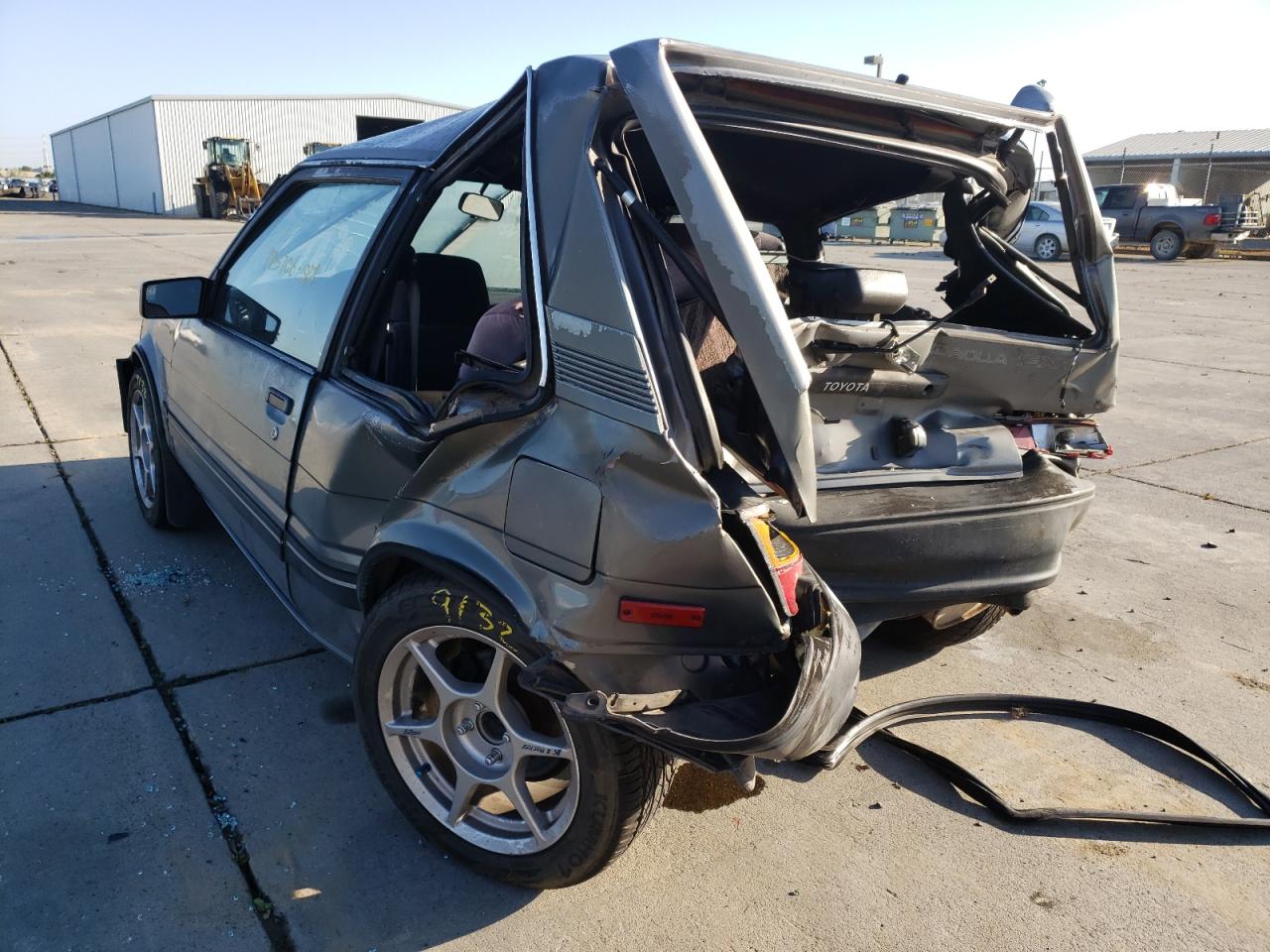 Photo 3 from auction – 1987 TOYOTA COROLLA FX with VIN 1NXAE87G2HZ421158