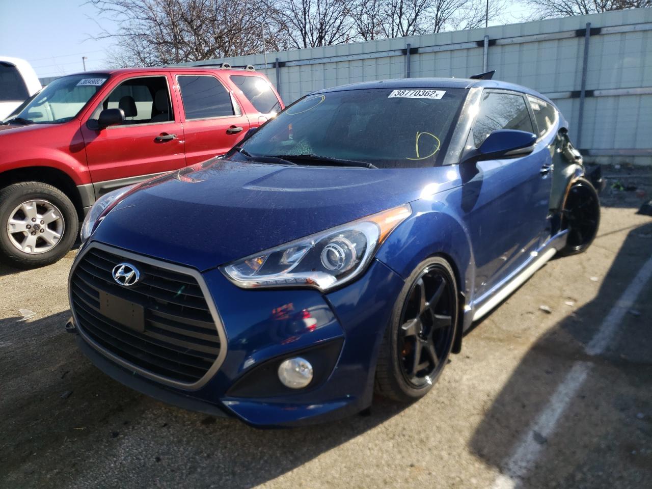 Photo 2 from auction – 2016 HYUNDAI VELOSTER T with VIN KMHTC6AE8GU286325