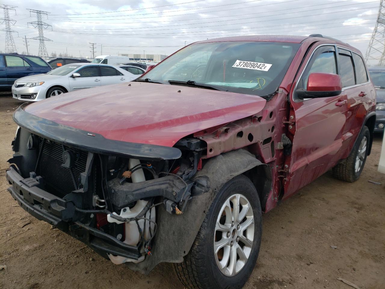 Photo 2 from auction – 2014 JEEP GRAND CHER with VIN 1C4RJFAG7EC144489