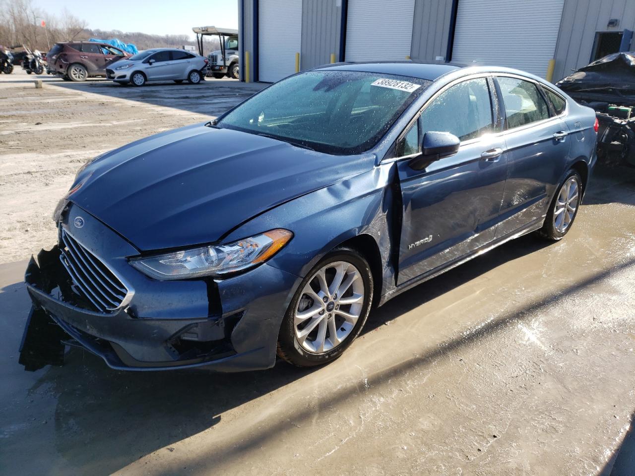 Photo 2 from auction – 2019 FORD FUSION SE with VIN 3FA6P0LU1KR100766
