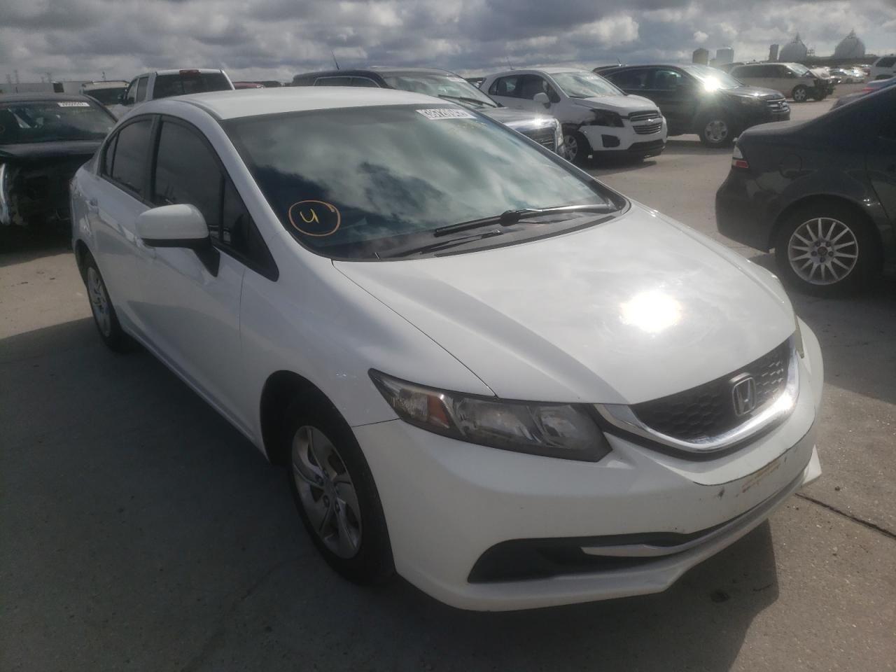 HONDA CIVIC LX 2014 с VIN 19XFB2F58EE034219 - Фото с аукциона